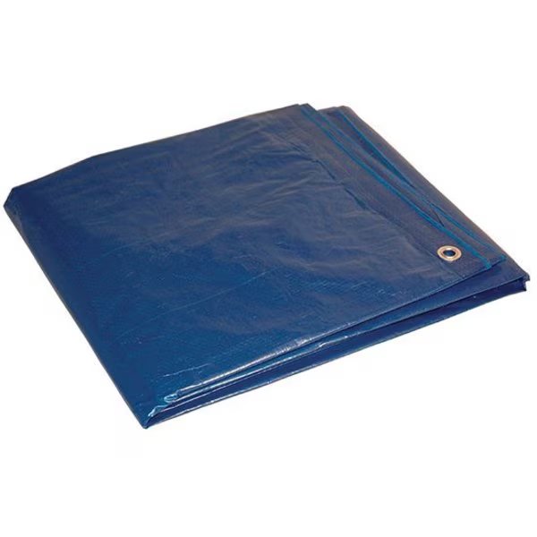 8 Ft x 10 Ft 5-Mil Tarp, Blue, Polyethylene, Foremost Tarp, Mfr#: 80810